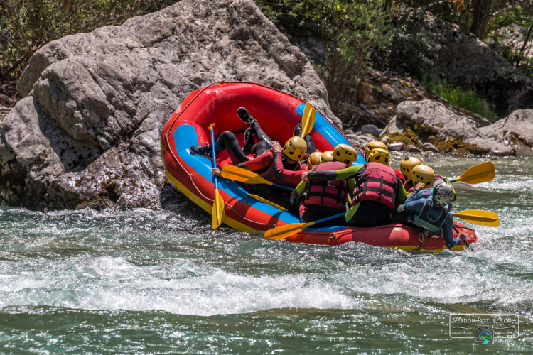 photo raft rafting verdon